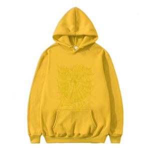 Hoodies roupas de grife Young Thug Pink Sp5der 555555S Weatshirts Spider Web Moletons Pulôver Hoody World Wide Imprimir Manga Longa Mens Mulheres Hoodies Casaco S XL