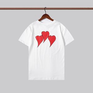 Camiseta feminina versão alta camiseta masculina e feminina com impressão de letras Tide hip-hop gola redonda camiseta de manga curta designer de moda camiseta masculina camiseta masculina Tee 4xl