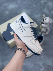 Scarpe da corsa di alta qualità Ragazze Ragazzi 1 07 Low Beige Ciano Blu 2023 Ultime scarpe da ginnastica sportive di marca per esterni