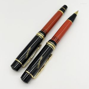 Hemingway Edition Siyah Reçine Rollerball Beyin Pen Lüks Yazma Pürüzsüz Ofis Kırtasiye