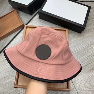 NUOVI 2023 DESSINGERS CAPPE CHETTI LUSI LUSI GUARDI BRIM Lettera di colore solido Lettera Sunhats Trend di moda Buckethats Temperamento 9165 9165