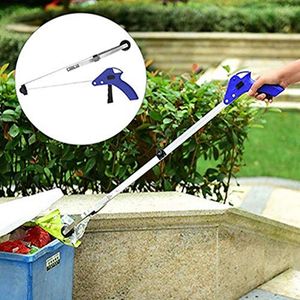 Brooms Dustpans Foldable Litter Reachers Pickers Pick Up Tools Gripper Extender Grabber Picker Collapsible Garbage Tool Grabbers 230621