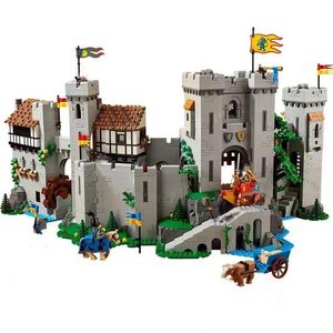 Blocks 10305 König der Löwen Ritter Mittelalterliche Burg Modellbau Montagesteine Set Spielzeug für Kinder Spielzeug Geschenke Weihnachten 230106185F