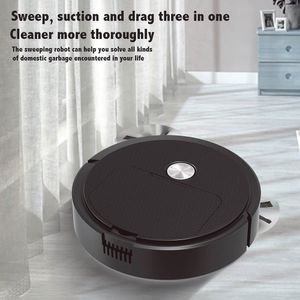 Brooms Dustpans Smart Intelligent Robot Vacuum Cleaner 1200mAh Uppladdningsbar svepande automatisk maskin Lågbrus Labour Saving 230621