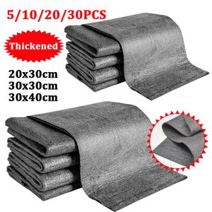 Cleaning Cloths 5102030pcs Magic Glass Wiping Cloth Streak Free No Watermark Reusable Car Towel Thickened Rag Tools 230621