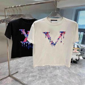 M-5XL Fashion Designers T Shirts Mens Clothes Brand Tops Tee Shirt Casual Summer Tide Braned Letters Printed luxurious Men T-shirt191D