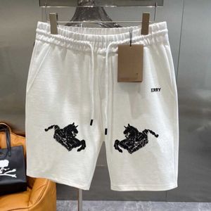 100% Cotton Shorts Mens Beach pants Designer Brand War Horse Embroidered Basketball pants Summer Loose Sweatpants