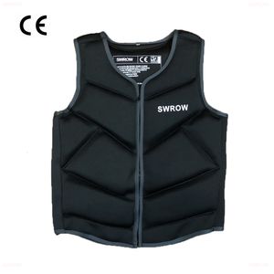Life Vest Buoy SWROW life jacket the fishing vest water sports adult children clothes swim skating ski rescue boats drifting 230621