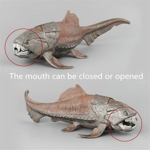 Transformation toys Robots 1PC 20cm Dinosaurs Model Toy Dunkleosteus Dinosaur Fish Decoration Action Figure 230621