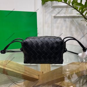 7A handbag designer bag crossbody Mini Loop Handmade Woven Genuine Leather top quality Weave Shoulder tote Clutch Evening Bags Luxury 98090 fashion woman purse