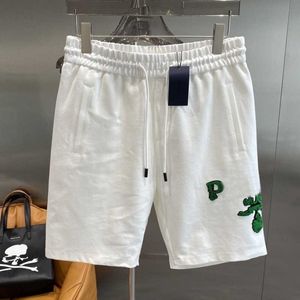 Shorts da spiaggia di lusso da uomo femminile puro cotone sportivo designer abbigliamento ricamato lettere da basket pantaloni sciolti da 5/4 pollici
