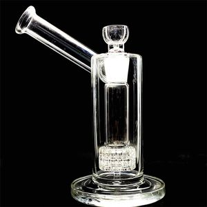 Glass Bong Side Neck Shower Head Water Smoke Pipe GB187