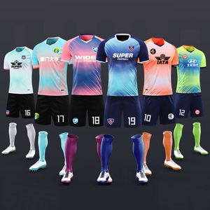 Andere Sportartikel Herren Futbol Uniformen Männer Kinder Fußball Kits Sets Erwachsene Jungen Survêtement Fußball Trikots Trainingskleidung Größe 4XS-5XL 230621