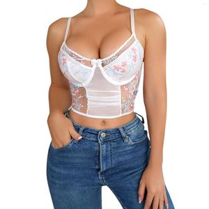 Camisoles & Tanks Sexy Cute Lace Seamless Large Size Women'S Bra Comfortable Breathable Sweet Beauty Back Vest Gathered Wrapped Chest