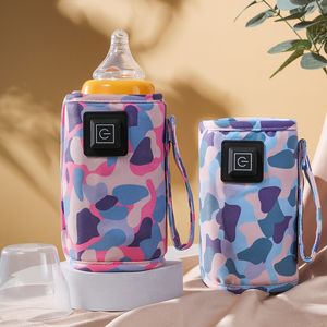 USB Milk Water Warmer Travel Stroller Insulated Bag Baby Nursing Bottle Heater Supplies for Outdoor botella de agua para nios