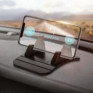 Держатель для автомобильного телефона против SLIP Mat Silicone Dashboard Mobile Phone Stand Mount GPS Кроншень для iPhone Samsung Huawei Universal