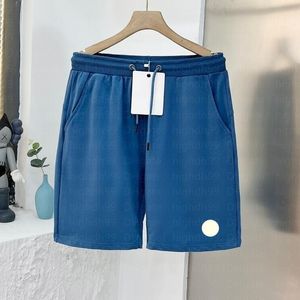 Designer französische Marke Herren Shorts 100% Baumwoll Luxus Herren Kurzsport Sommer Damen Trend rein atmungsaktive kurze Badebekleidung Kleidung DH3W