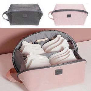 Storage Bags SHHB Underwear Bag Closet Wardrobe Clothes Compartment Box Luggage Divider Bra Socks Separation Organizer Travel