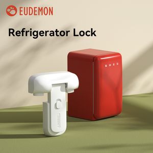 Baby Locks Latches# EUDEMON 1 PC Child Safety Single-Door Refrigerator Door Stopper Baby Protection Fridge lock Kids Safety Care Freezer Lock 230621