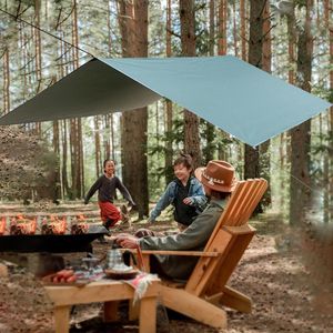 Tält och skyddsrum Awning Waterproof Tarp Tent Shade 5x3m 4x3m 3x3m Ultralight Garden Canopy Sunshade Outdoor Camping Tourist Beach Sun Shelter 230621