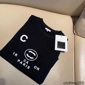 2023 Advanced version Womens T-Shirt France trendy Clothing C letter Graphic Print couple Fashion cotton Round neck Coach tops tees