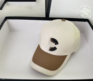 Spring fashion baseball cap exquisite embroidery label ins wind men's and women's cap splicing trend caps Quality