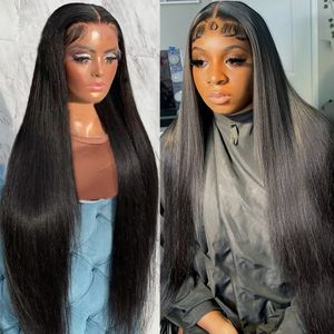 360 Full Lace Wig Cabelo Humano Pré Arrancado Hd Full Lace Wig 13x6 Lace Frontal Wig Lace Front Wig 180% Densidade Para Mulheres