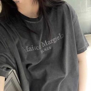 Margiela t Shirt Men Shirts Causal Printing Designer T-shirt Breathable Cotton Short Sleeve Mm6 Summer Fashion Tshirt Smn1