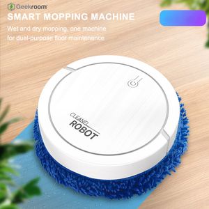 Vacuums Mopping Robot Rechargeable Lazy Automatic Electric Floor Washing Machine Humidifying Spray Household Intelligent Robot Cleaner 230621