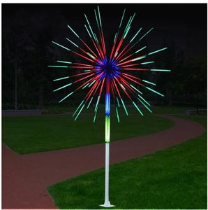 1.8M LED Fuochi d'artificio Luce Impermeabile Albero di Natale Luce Fata Lampada per Patio Yard Party Decorazioni di nozze di Natale