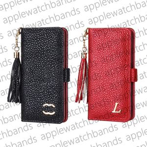 Designer-Handyhülle, luxuriöse Leder-iPhone-Hülle für Apple iPhone 14 Pro Max 14 Plus 13 12 11 X XR XS XsMax 7 8P C L G Fashion Wallet Kartenhalter Folio stoßfeste mobile Abdeckung