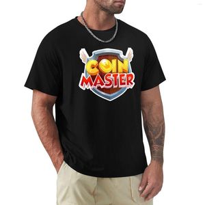 Herren Tank Tops Coin Master T-Shirt Schwarz T-Shirts Jungen Animal Print Shirt Herren Langarm