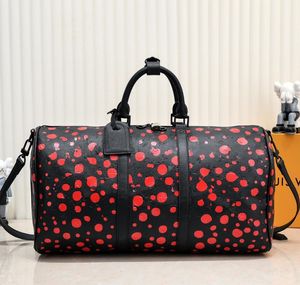 Marca de luxo unissex bolsa de viagem clássica graffiti carta mochila de couro masculino bolsa de viagem grande bolsa de bagagem mochilas femininas fitness yoga bolsa totes bolsas de ombro