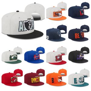 Yeni düz snapbacks takılı şapkalar top Baskball tasarımcı şapkası Tüm takım logosu pamuk mektup nakış ayarlanabilir hatbasketball futbol kapakları açık havada spor örgü kapak
