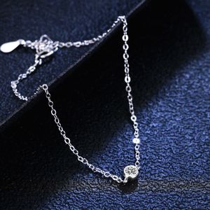 Brand original 925 Silver Bracelet Mo Sangshi Diamond Moissanite TFF Bubble Womens Live Broadcast Tiktok com logotipo T842