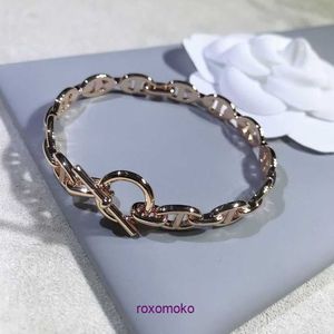 8A Hurtant projektant H Home Bracelets sklep internetowy Sterling Srebrny Nos Nosek Pełny diament bez posiłku Rose Gold Platinum Wszechstronna moda OT BI Z Pudełkiem Gift