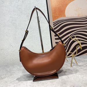 Kvinnor handväska tygpåsarna läder axel hobo eleganta hobos handväska crossbody väska för kvinna lyxdesigner totes halv mån purses designers lyxiga handväskor