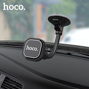 Hoco Universal Magnetic Phone Holder in Car For iPhone 12 Strong Suction Cup Dashboard Windshield Phone Holder For Samsung S20