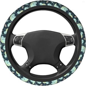 Steering Wheel Covers Manatee Car Cover For Women Girls Men Universal 15 Inch Anti Slip Breathable Neoprene Cute SUV One Size