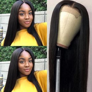 Remy Hair Lace Closure Perucas Cabelo Humano 4x4 Lace Closure Perucas Brasileiras Retas Para Mulheres