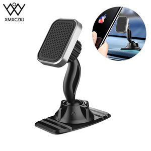 XMXCZKJ Universal Magnetic Car Phone Holder Double Strong Magnet 360 ﾰ Rotation Dashboard mobiltelefonhållare för iPhone 11 Xiaomi