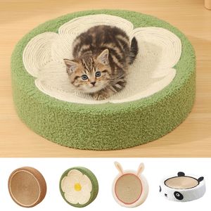 Cat Furniture Scratchers Cat Scratcher 2 In 1 Cat Anti Scratch Bed Cute Shape Cat Scratching Bed Round Cat Scratch Protection Paw Toy Gatos Accesorios 230621