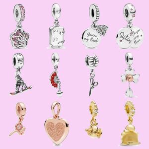 925 sterling silver charms for jewelry making for pandora beads stitch Bead Spring New Charm Pendant with DIY