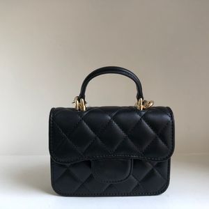 Designer 21 Mini Chain Bag Lambskin Flap Bag 12cm Luxury Shoulder Bag High Imitation Crossbody Bag With Box ZC096