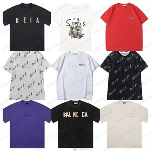 Moda Erkek Tasarımcı T Shirt Polo Tshirt Erkekler Kadınlar İçin Tişörtler Bahar Gömlekleri Mektup Kıyafet Lüksler Üst Tees Kadınlar Yaz S-3XL MEK5