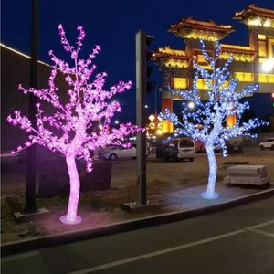 led simulation cherry tree lights Landscape lights Garden party Christmas decorations