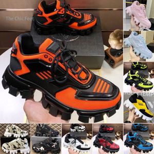 Mens Women Casual Shoes 19FW Lates P Cloudbust Thunder Low Top Lace UP Shoe Camouflage Capsule Series Color Matching Increa