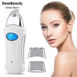 Accueil Beauté Instrument Galvanic Spa Nu Electroporator Handheld Skin Tightening Lifting Microcurrent Current Device Care Machine 230621