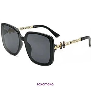 Óculos de sol originais da casa do designer H para venda 2023 Novos óculos de sol personalizados da moda coreana tendência feminina acessórios em forma de homem deco com caixa de presente