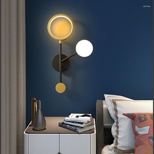 Wandleuchte TEMAR Moderne Lampen LED Einfaches kreatives Design Vintage Aluminium Wandleuchte Lichter für Zuhause Wohnzimmer Schlafzimmer Dekorativ